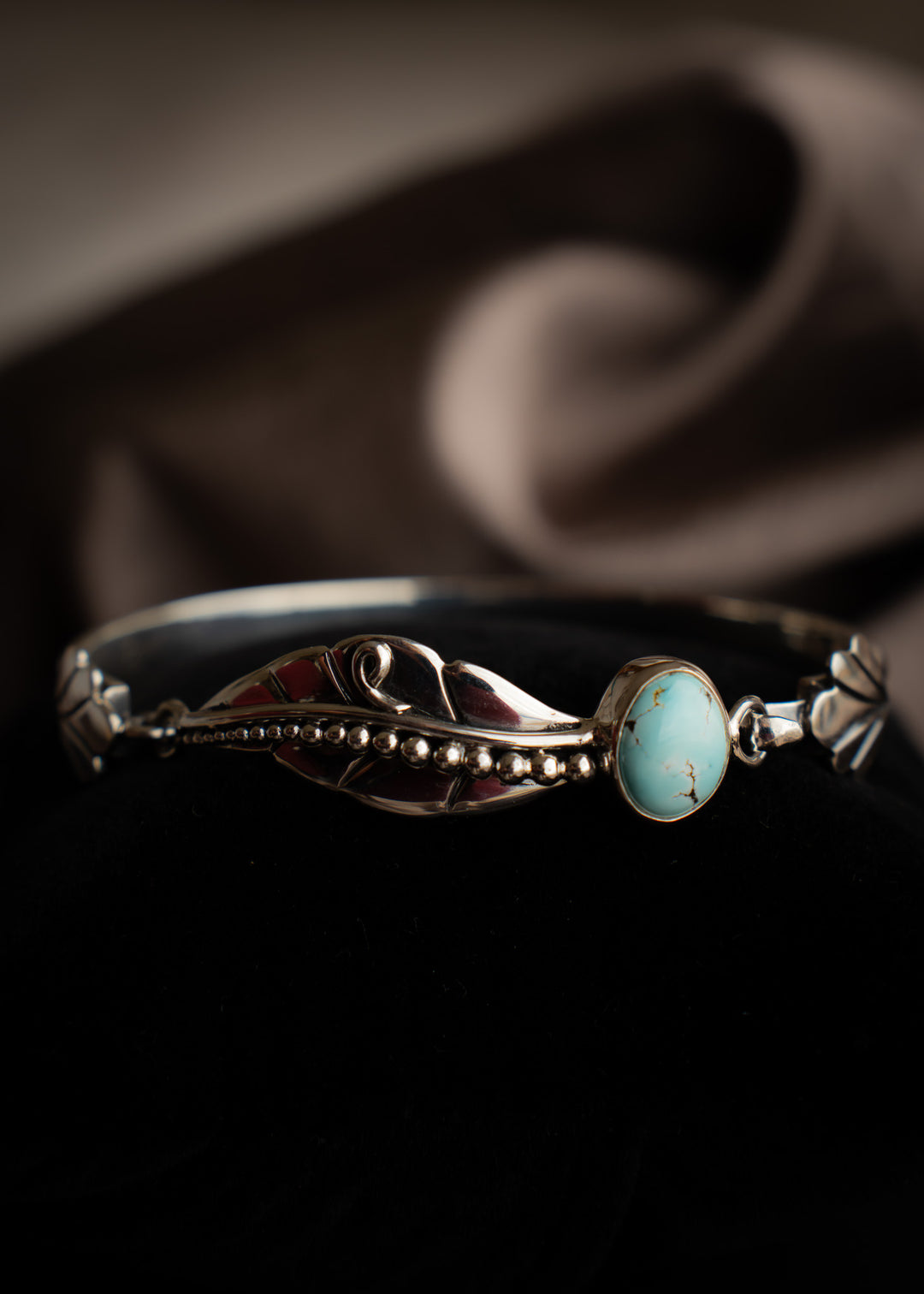 Fairy Leaf Latch Cuff - Large