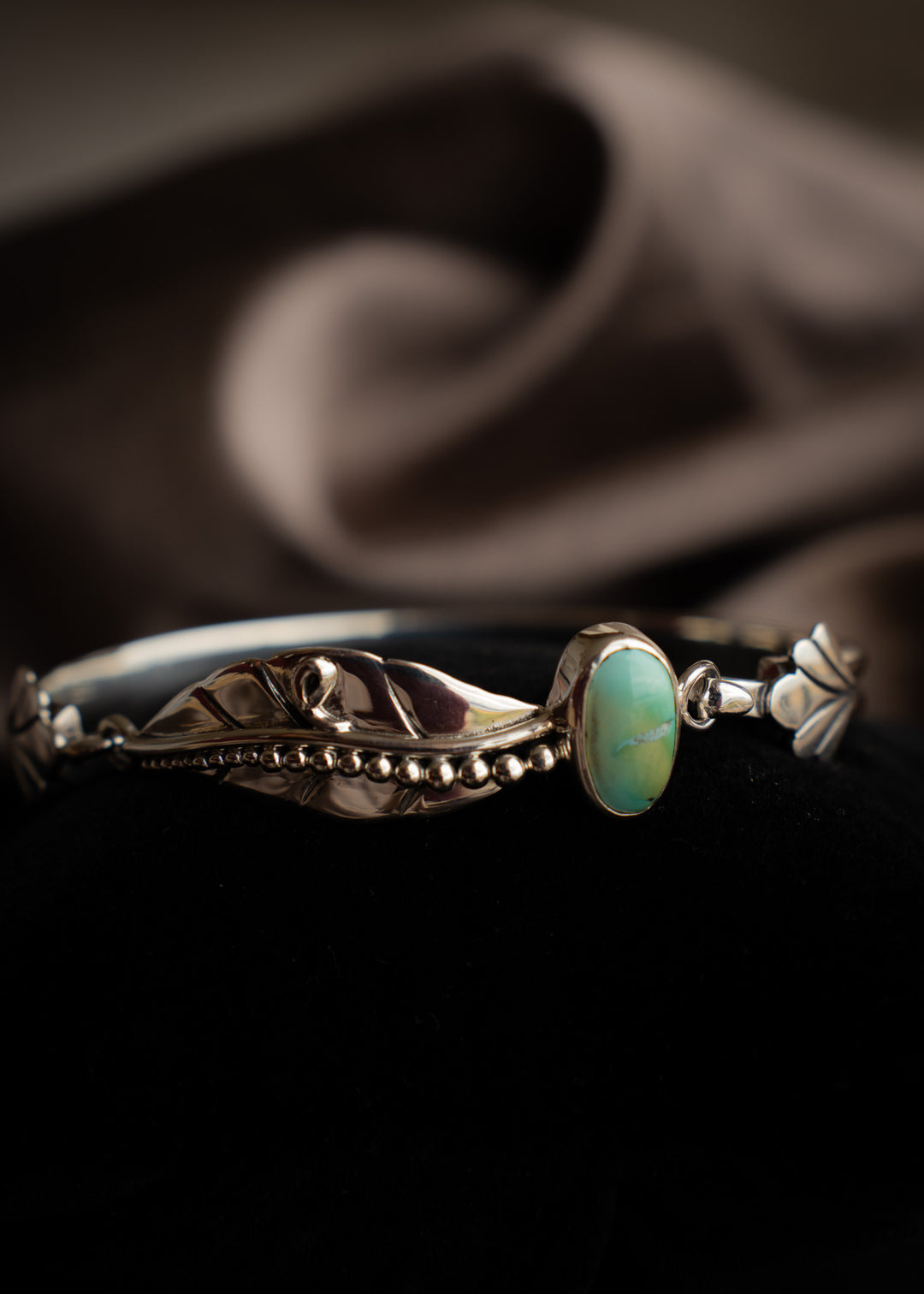 Fairy Leaf Latch Cuff - Large