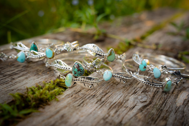 Fairy Leaf Latch Cuff - Large