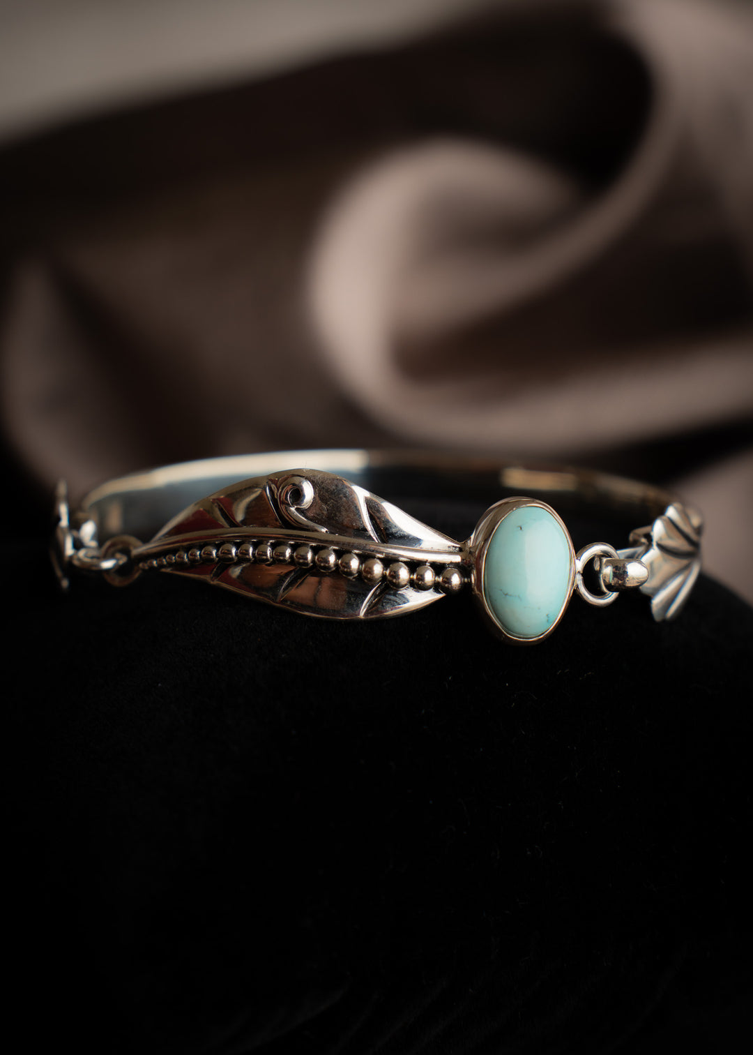 Fairy Leaf Latch Cuff - Medium