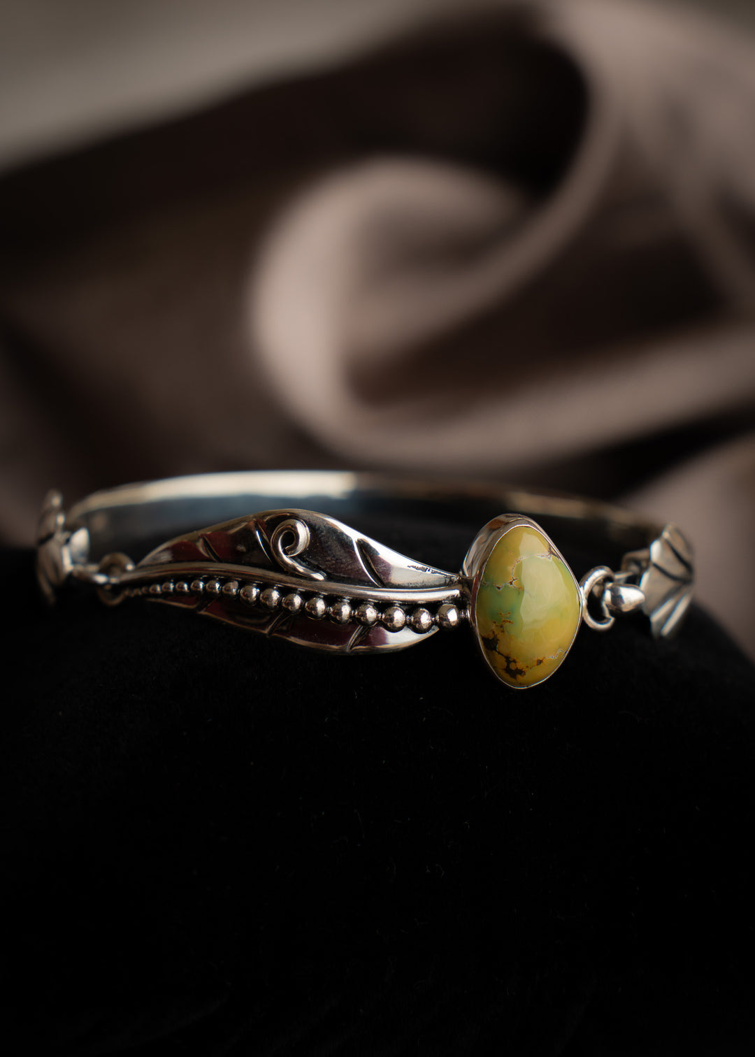 Fairy Leaf Latch Cuff - Medium