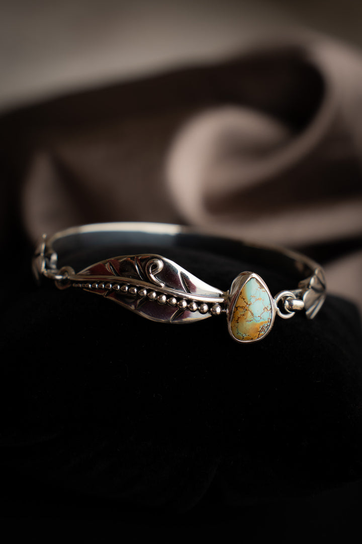 Fairy Leaf Latch Cuff - Medium