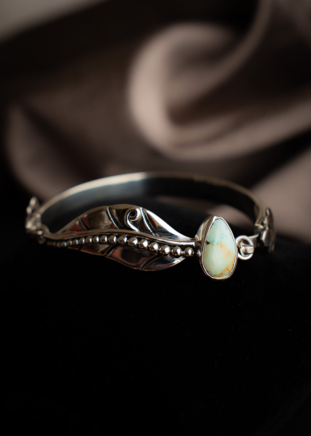 Fairy Leaf Latch Cuff - Small