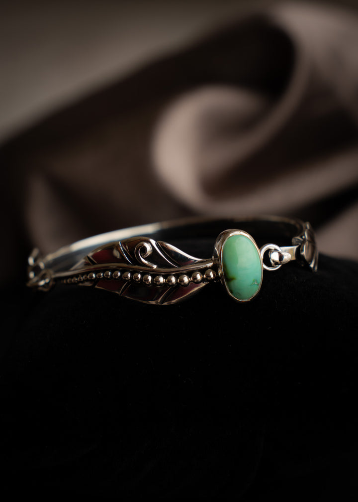 Fairy Leaf Latch Cuff - Small