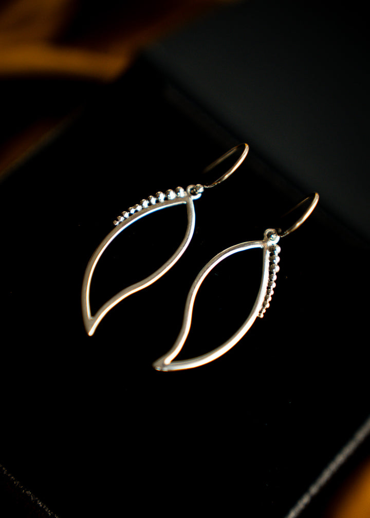 Foxglove | Sterling Silver Flower Bud Earrings | Mewali Meadows