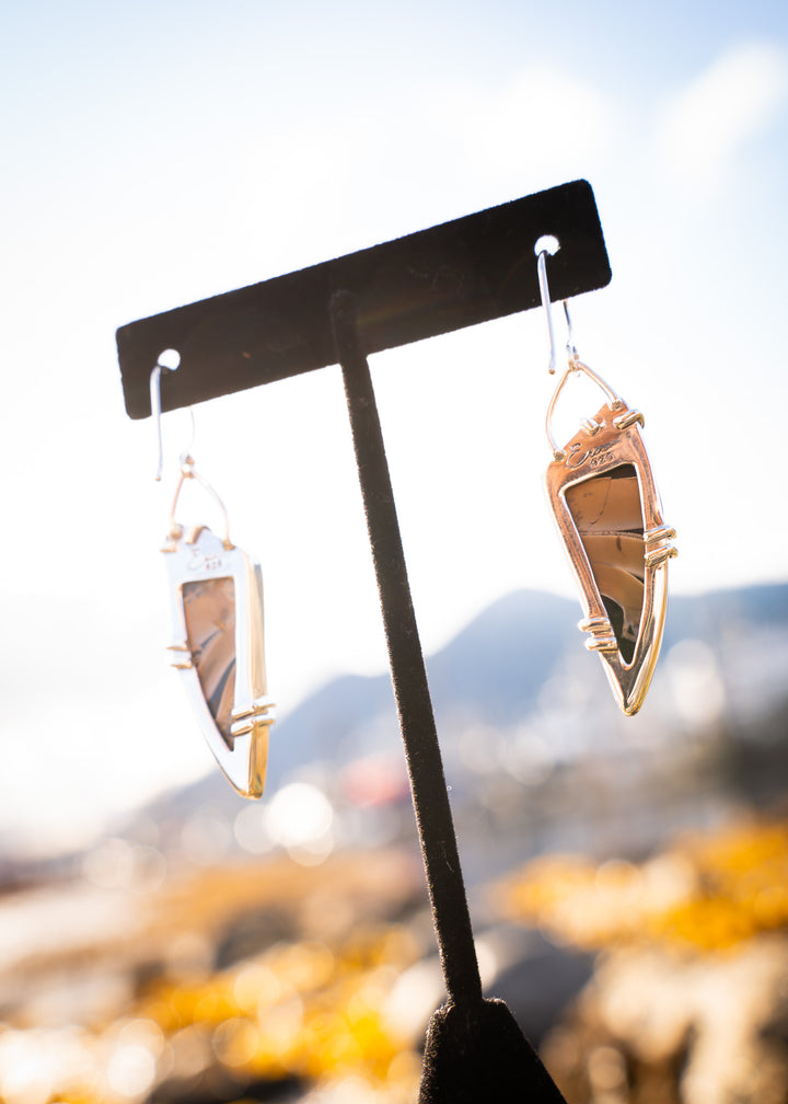 Fryite Jasper Kite Earrings