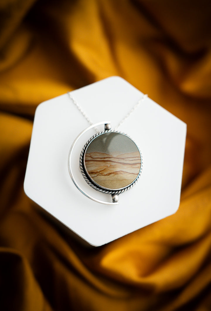 Cripple Creek Picture Jasper Pendant - Earthkeeper