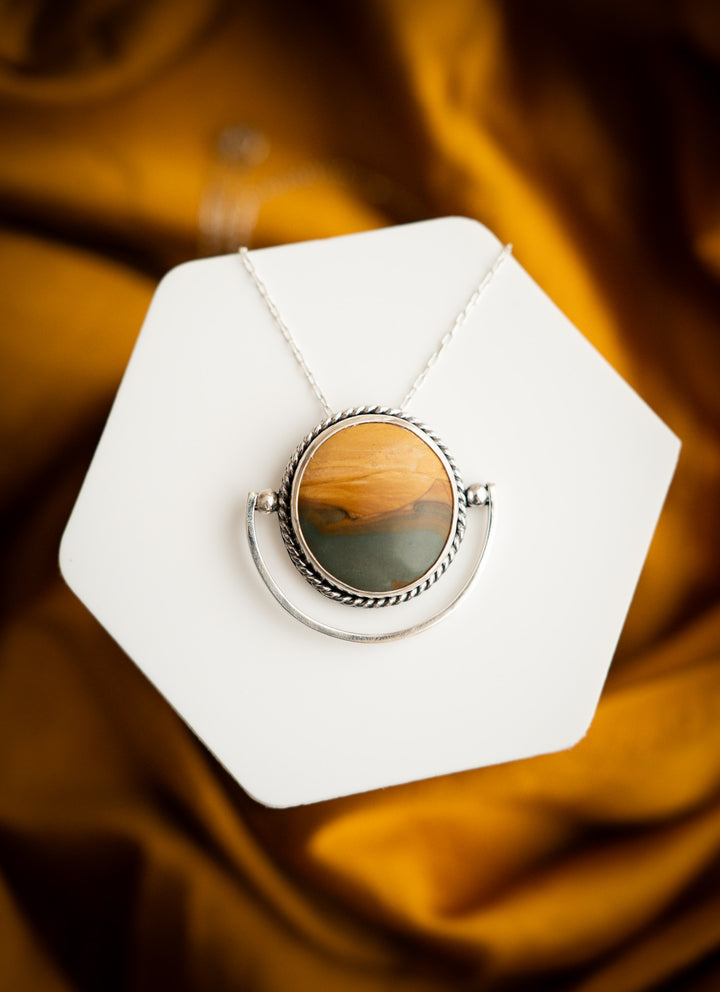 Picture Jasper Pendant - Deep Breath