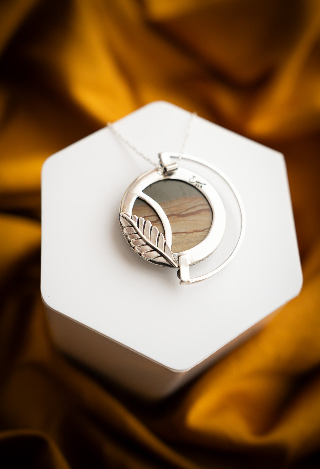 Cripple Creek Picture Jasper Pendant - Earthkeeper