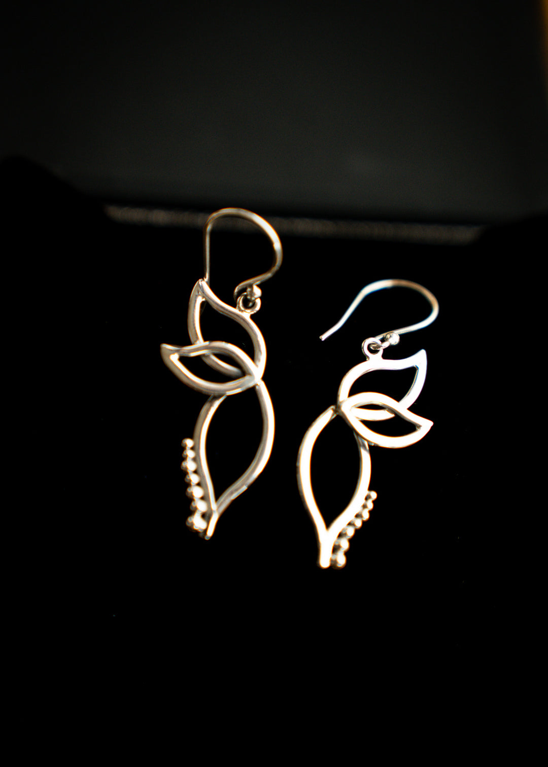 Gossamer | Sterling Silver Fairy Wing Earrings | Mewali Meadows