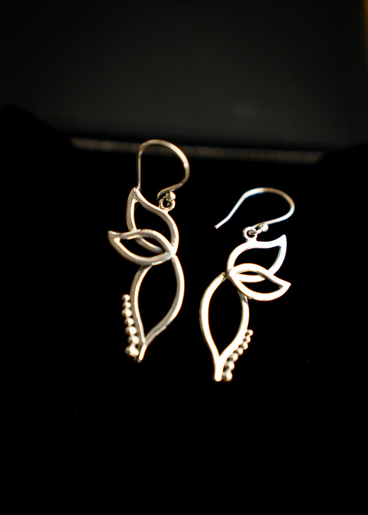 Gossamer | Sterling Silver Fairy Wing Earrings | Mewali Meadows