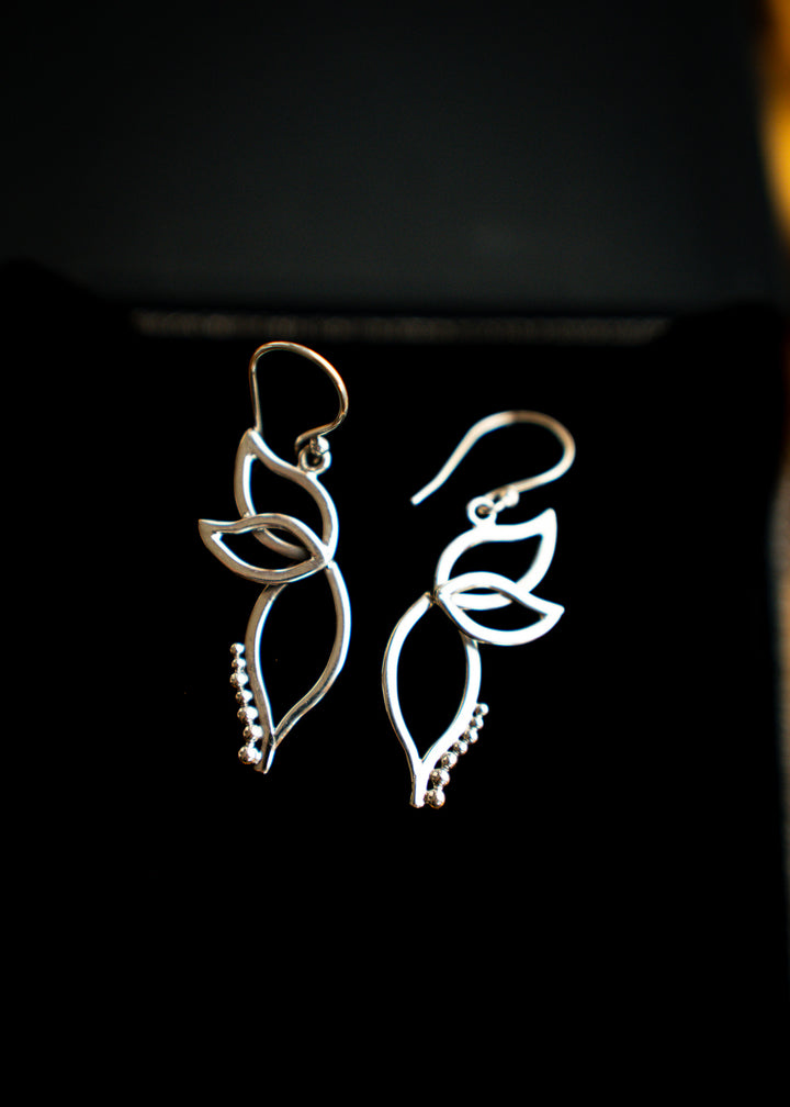 Gossamer | Sterling Silver Fairy Wing Earrings | Mewali Meadows