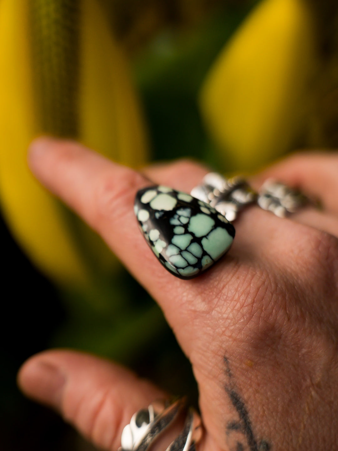 Desert Bloom Variscite Custom Jewelry - Nightbloom