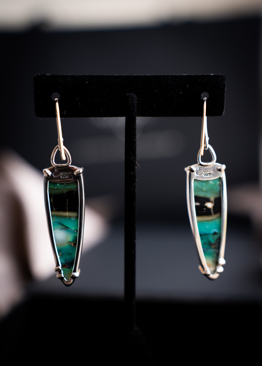 Opalwood Drop Earrings
