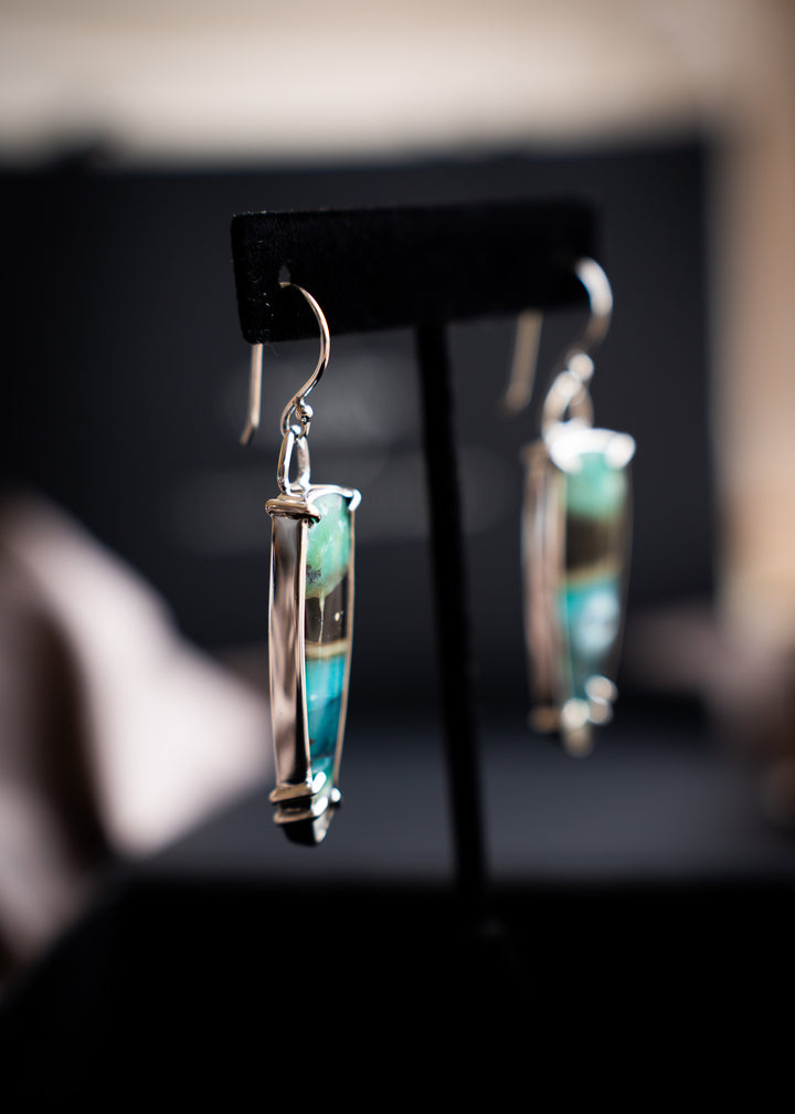 Opalwood Drop Earrings