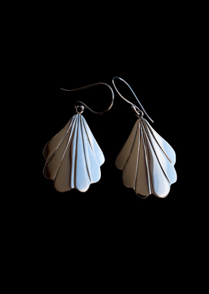 Sterling Silver Earrings - The Parlor Fan