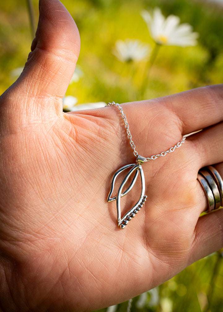 Pixie | Sterling Silver Fairy Wing Pendant | Mewali Meadows