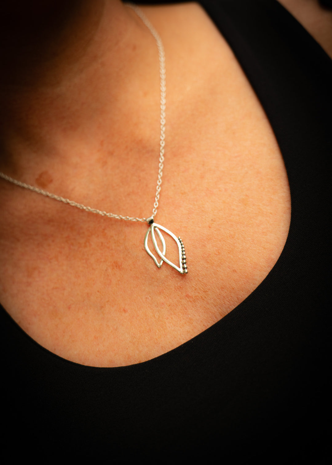 Pixie | Sterling Silver Fairy Wing Pendant | Mewali Meadows