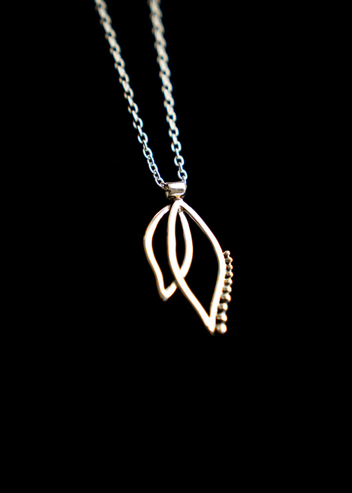 Pixie | Sterling Silver Fairy Wing Pendant | Mewali Meadows