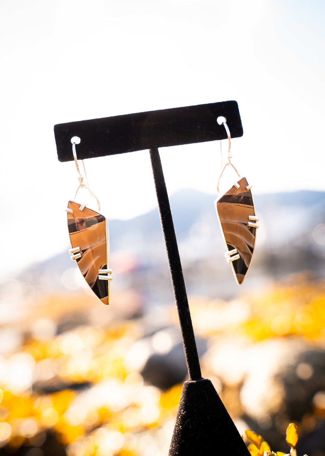 Fryite Jasper Kite Earrings