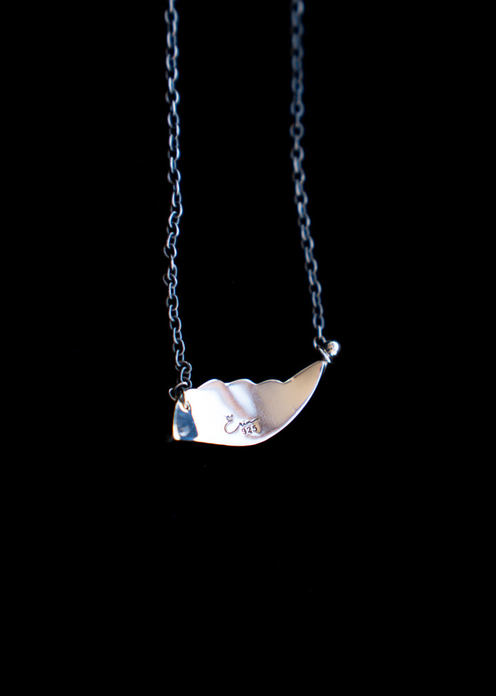 Rainkissed Berry Leaf Necklace