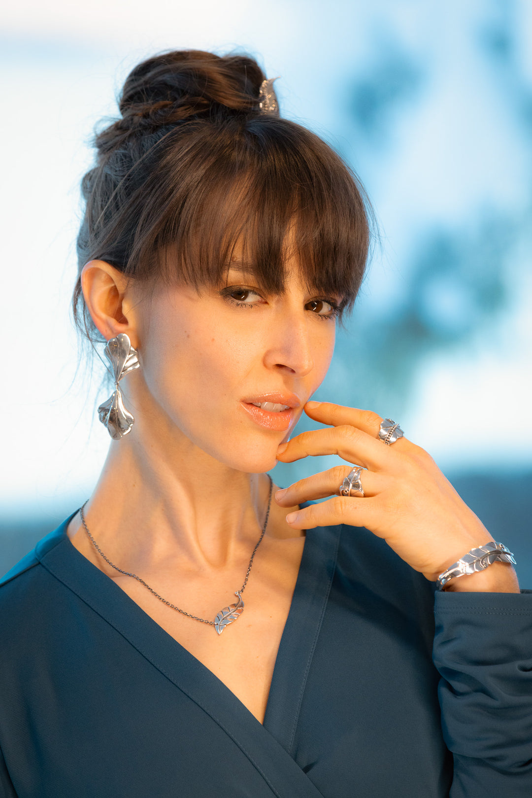 Seraphina Sterling Silver Earrings