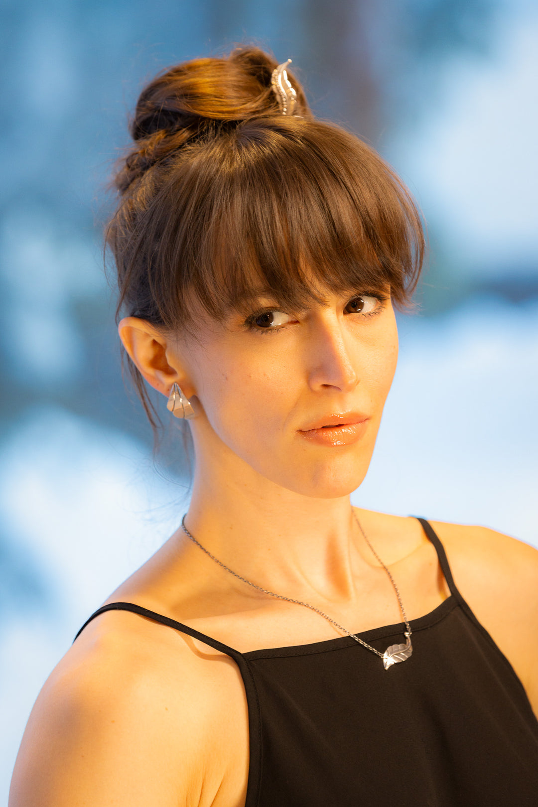 Fairy Spruce Wing Earrings