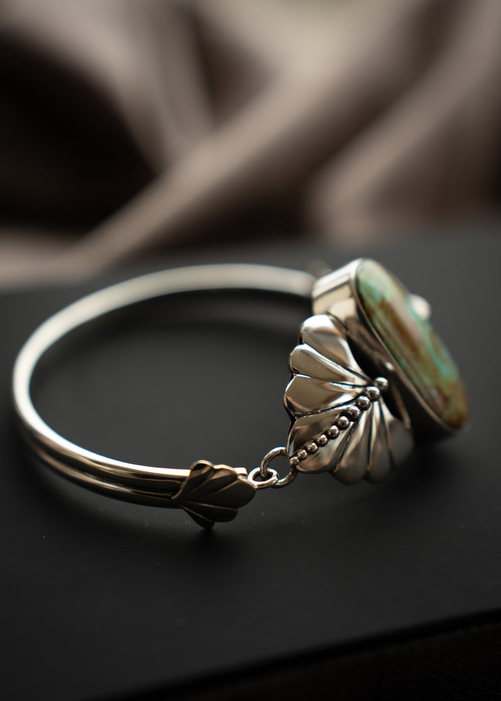 Stillwater Cuff - Large - Natural Turquoise