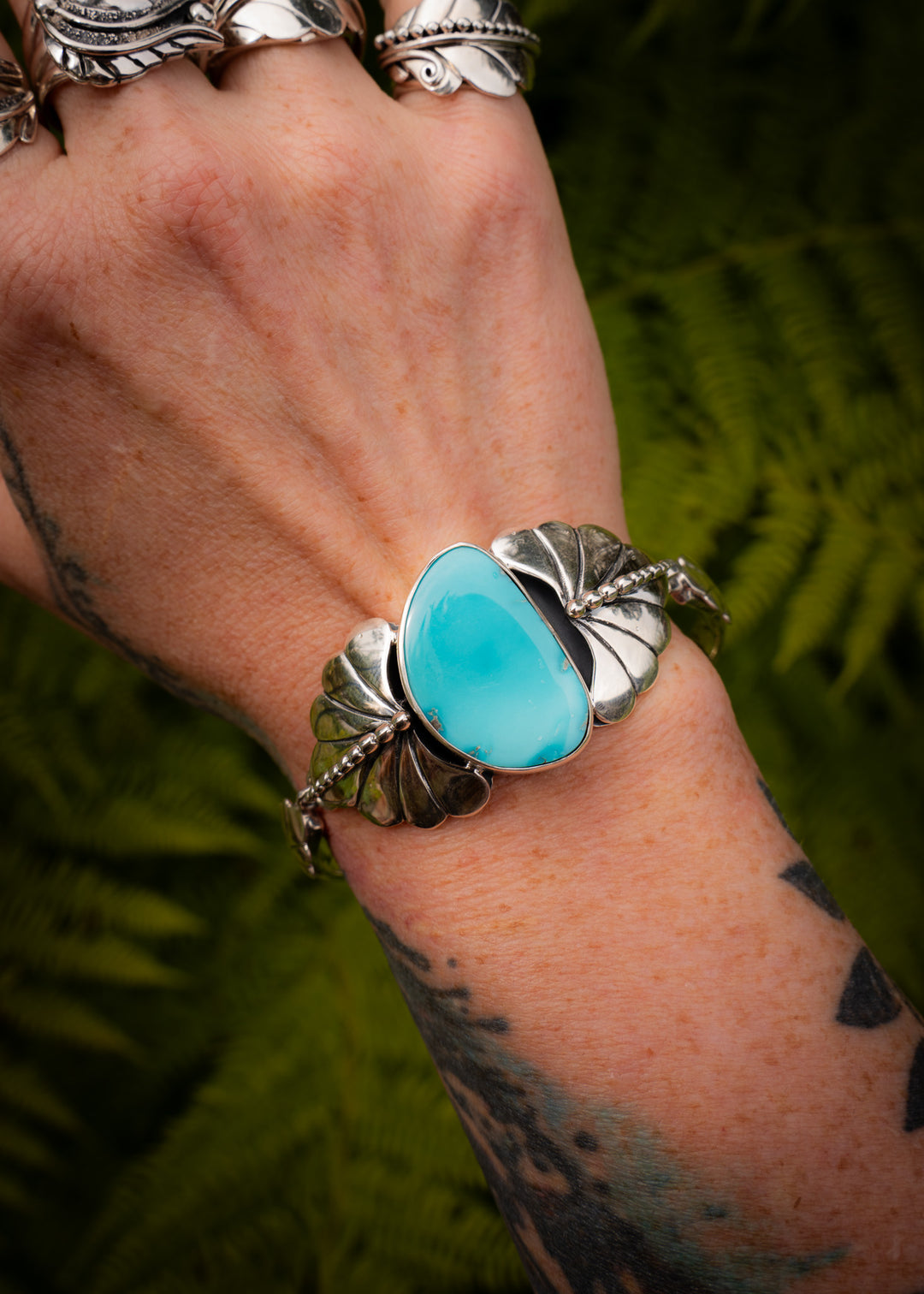 Stillwater Cuff - Large - Sleeping Beauty
