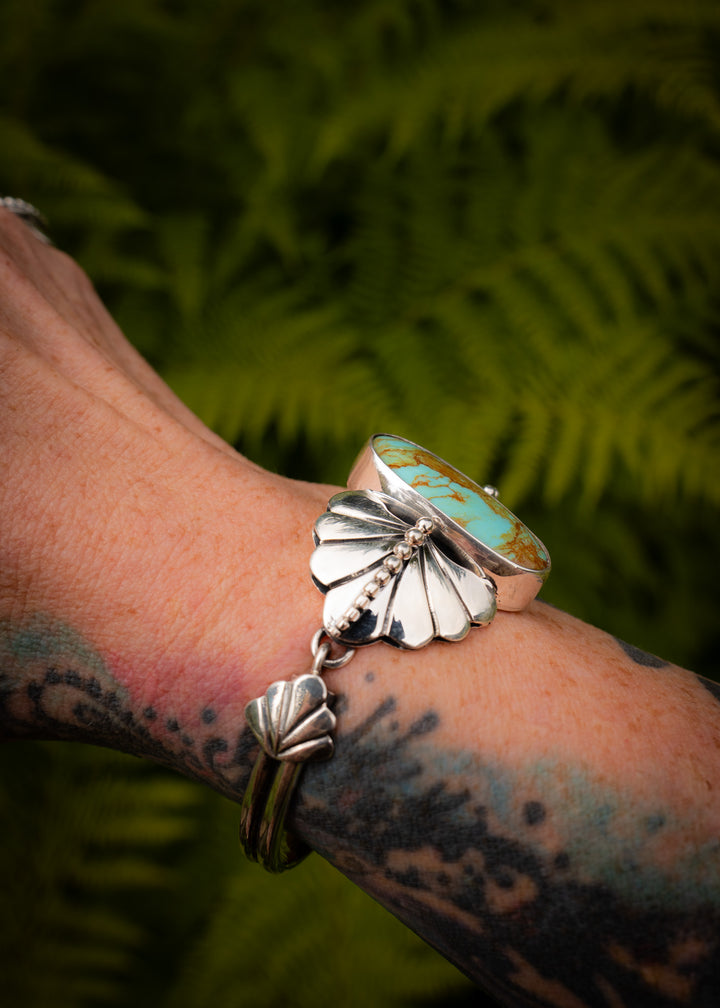 Stillwater Cuff - Medium - Natural Turquoise