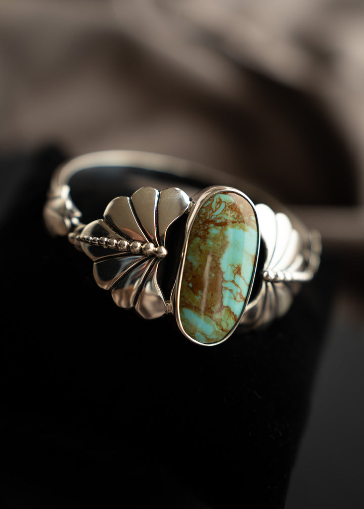 Stillwater Cuff - Medium - Natural Turquoise