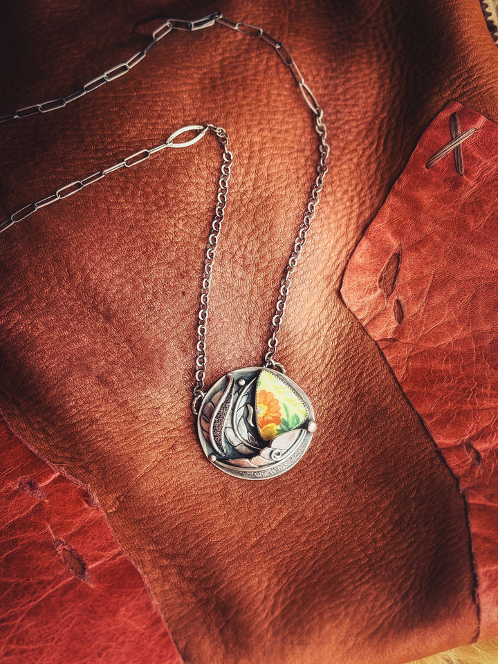 Daisy's Vintage Charm Heirloom Necklace
