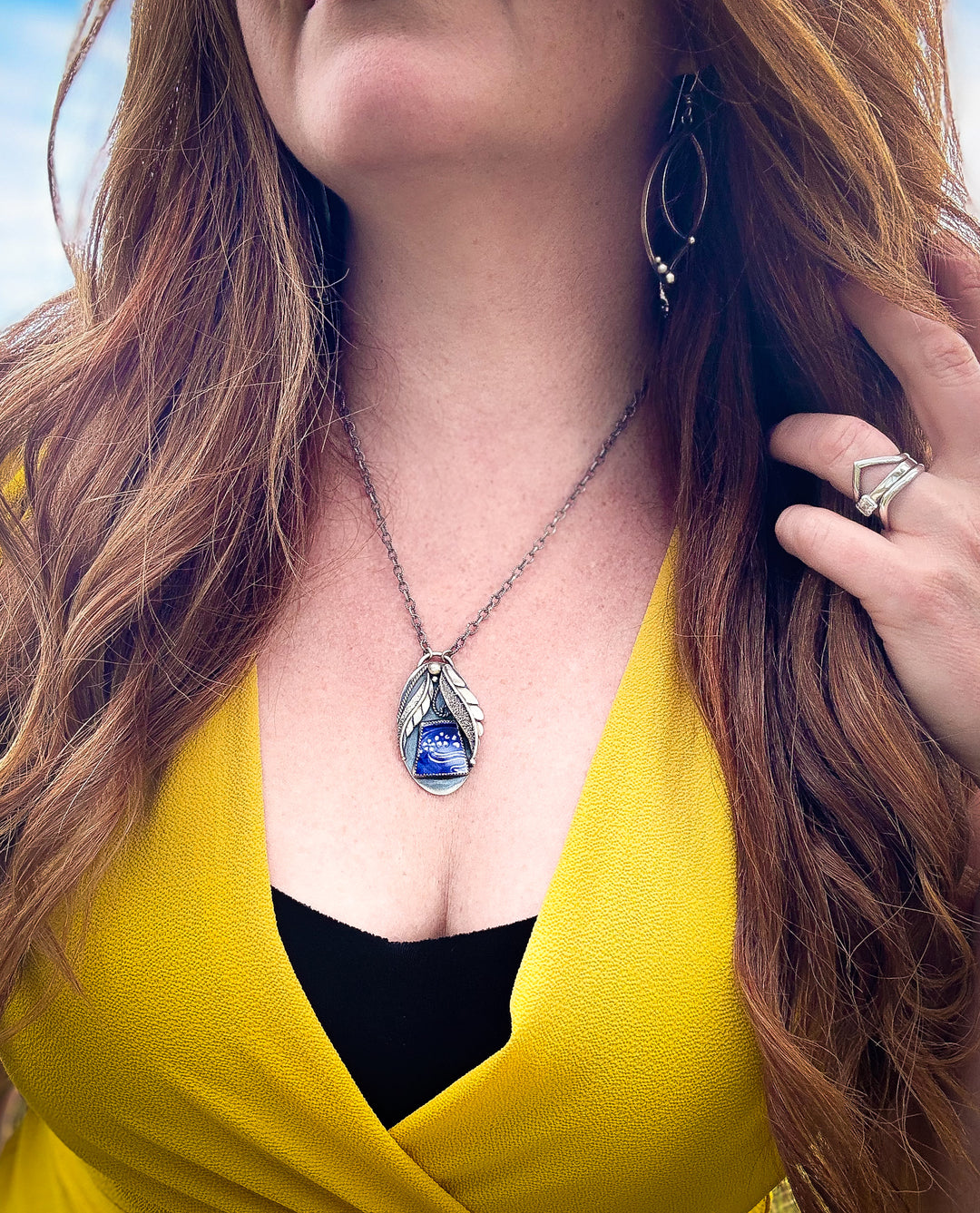 Ivy's Berry Bell Heirloom Necklace