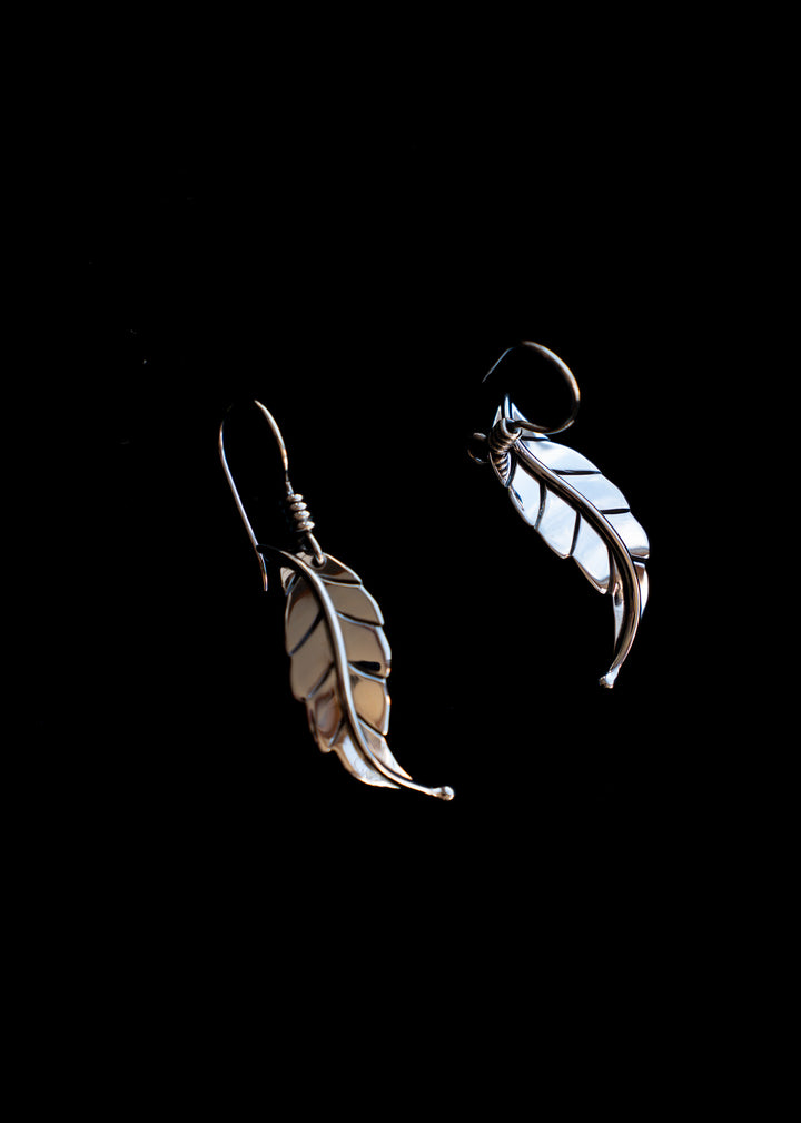 Whimsy Berry Leaf Earrings