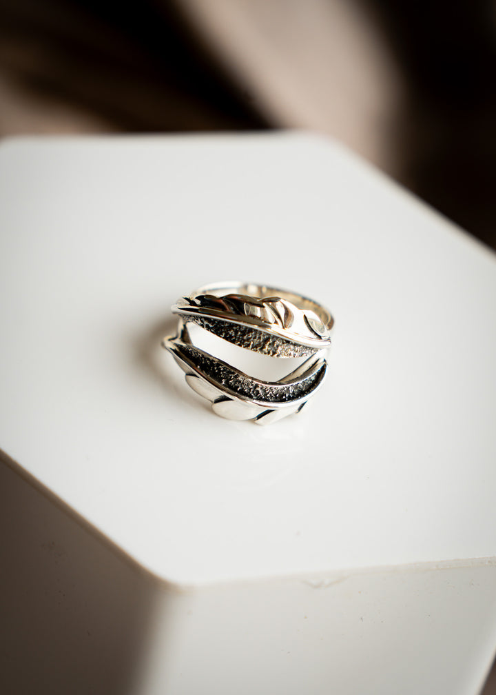 Whimsy Leaf Ring