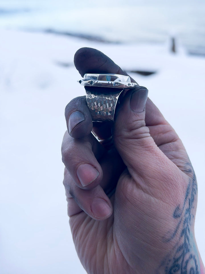 White Buffalo Landscape Ring