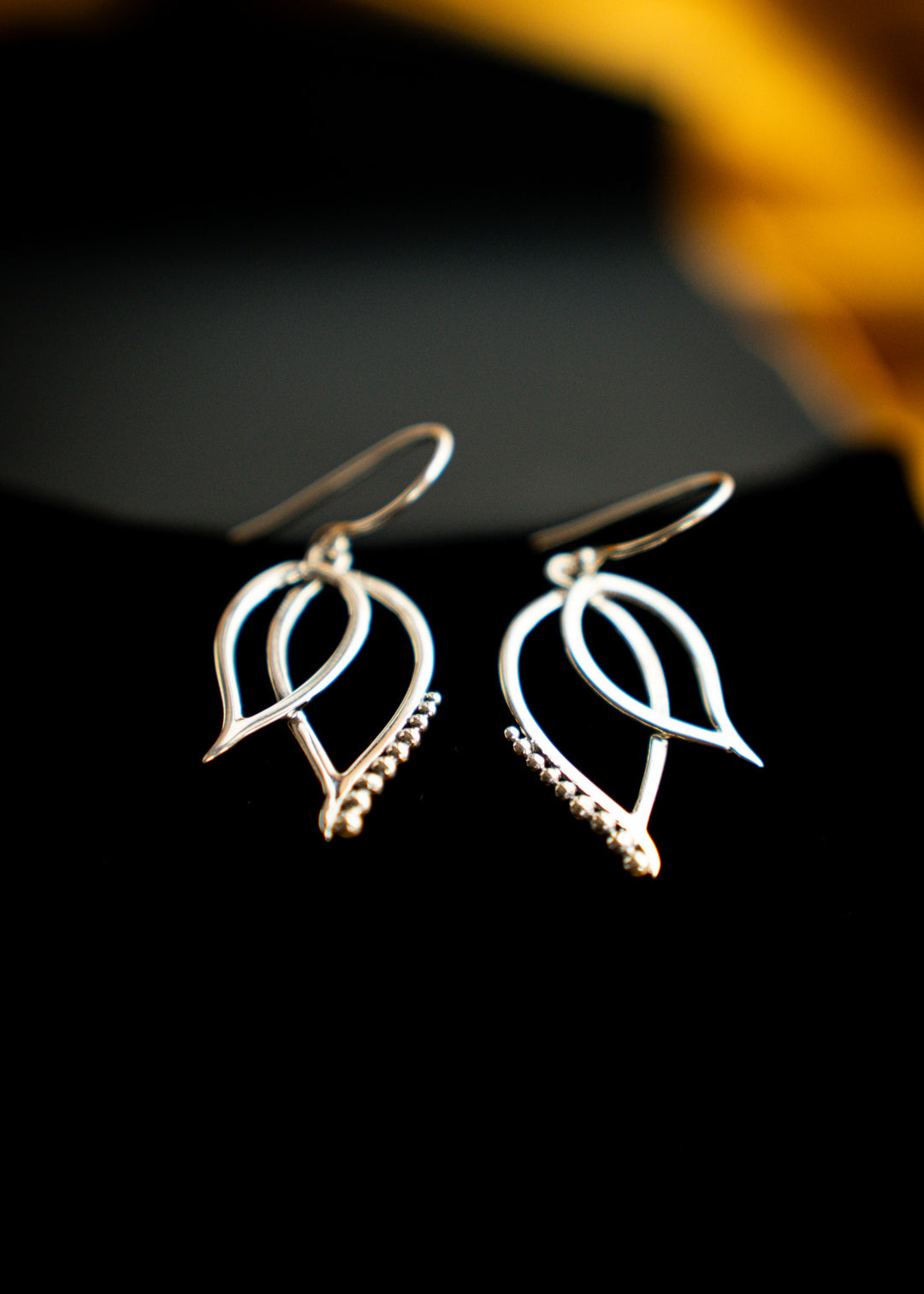 Wren | Sterling Silver Fairy Wing Earrings | Mewali Meadows