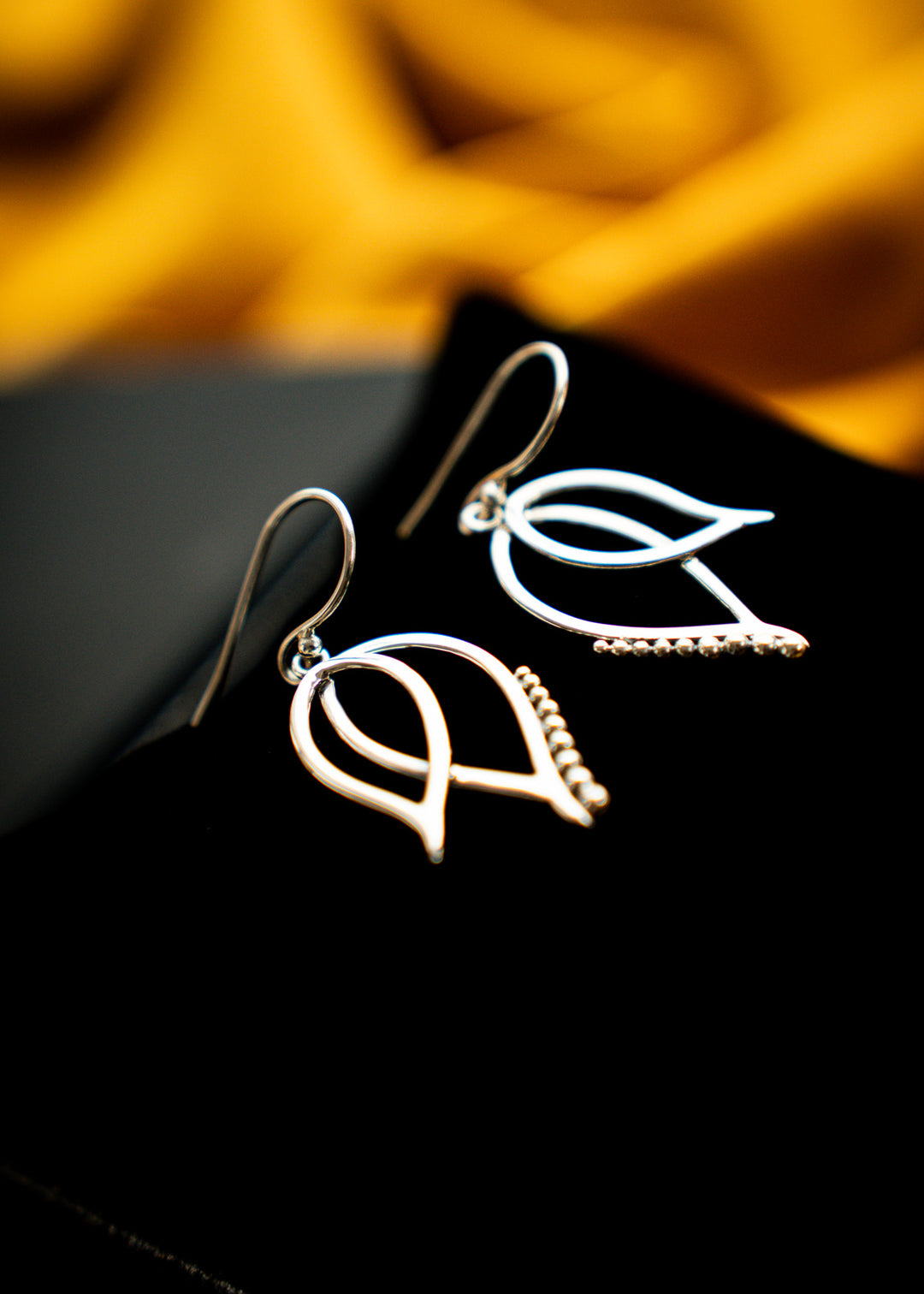 Wren | Sterling Silver Fairy Wing Earrings | Mewali Meadows